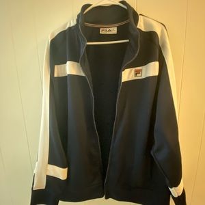 Navy blue Fila jacket